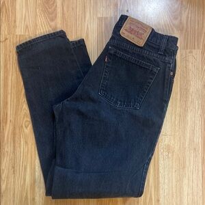 Levi's 550 Black Jeans